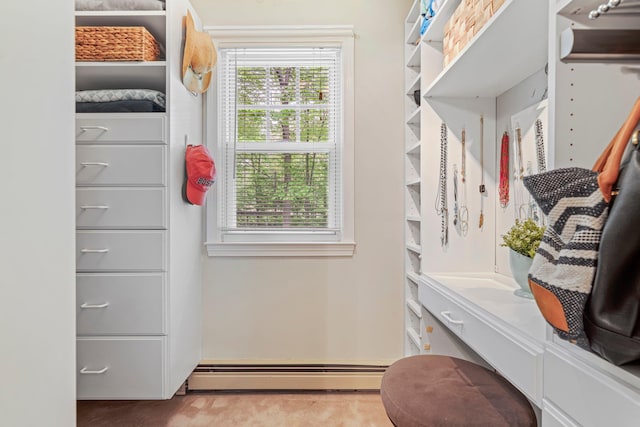 11 Beauchesne Dr, Hooksett, NH 03106 - mudroom featuring a baseboard heating unit, plenty of natural light, and baseboards
