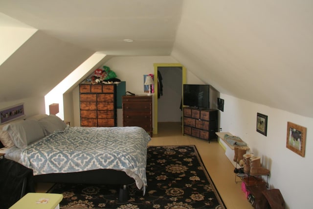 2884 Tampico Rd, Danville, VT 05828 - bedroom with vaulted ceiling