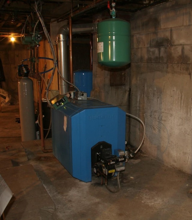 2884 Tampico Rd, Danville, VT 05828 - utilities with a heating unit