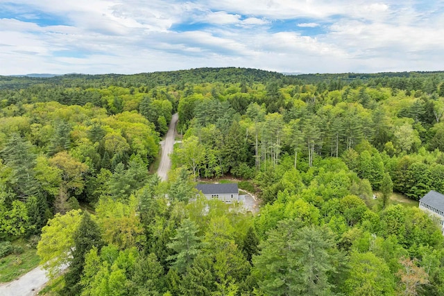 10 Call Rd, Webster, NH 03303 - aerial view of a heavily wooded area
