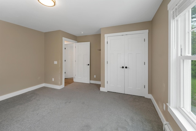 10 Call Rd, Webster, NH 03303 - unfurnished bedroom featuring carpet, baseboards, and multiple windows