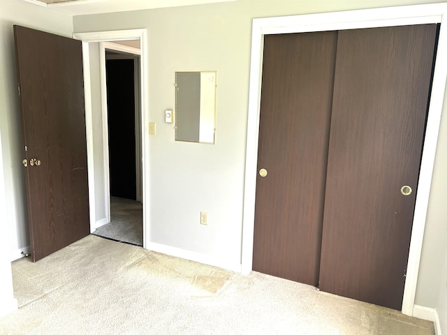 34 Hampshire Cir, Brattleboro, VT 05301 - unfurnished bedroom with a closet, carpet floors, and baseboards