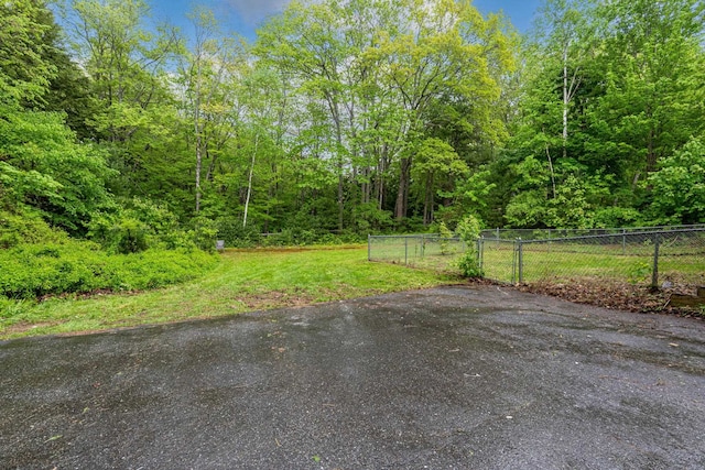 65 Sanborn St, Laconia, NH 03246 - view of yard with a forest view