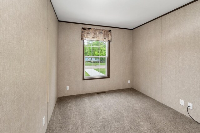 29 Stoneham Rd Unit 4, Wakefield, NH 03872 - carpeted empty room with crown molding