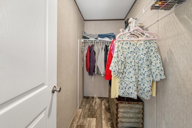 29 Stoneham Rd Unit 4, Wakefield, NH 03872 - walk in closet featuring wood finished floors