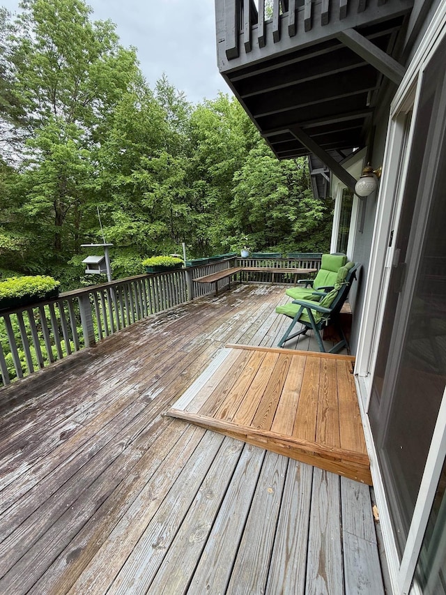 191 Highland Rd, Wallingford, VT 05773 - view of deck