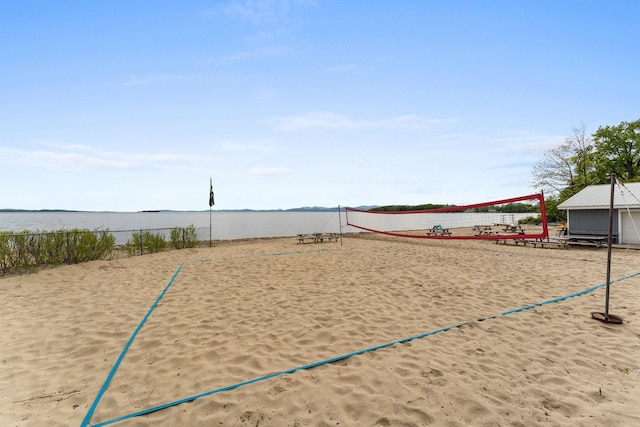 33 Wildwood Dr, Burlington, VT 05408 - surrounding community featuring volleyball court and a water view