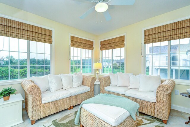 17 Misty Meadow Rd Unit 17, Windham, NH 03087 - sunroom / solarium featuring baseboards