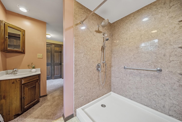 3 Timber Ln, Merrimack, NH 03054 - full bath featuring a tile shower and vanity