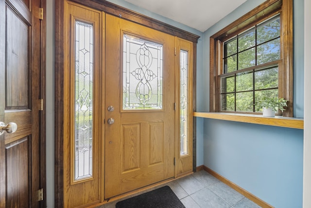 3 Timber Ln, Merrimack, NH 03054 - entryway with baseboards and light tile patterned flooring