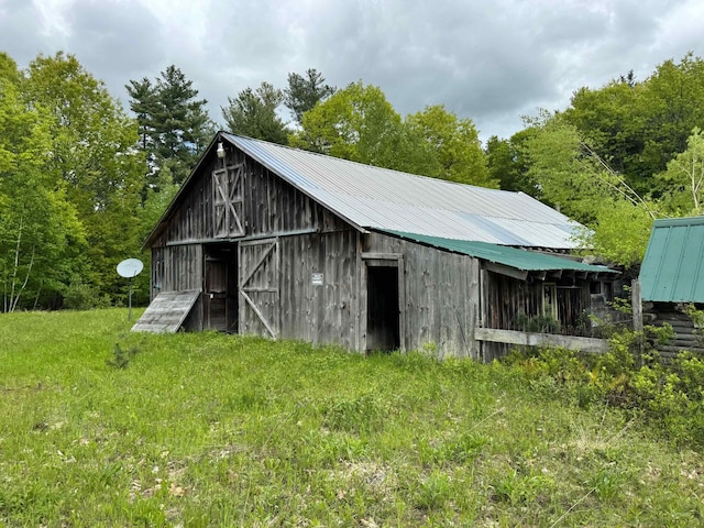 149 John Hodgdon Rd, Ossipee, NH 03864 - view of barn