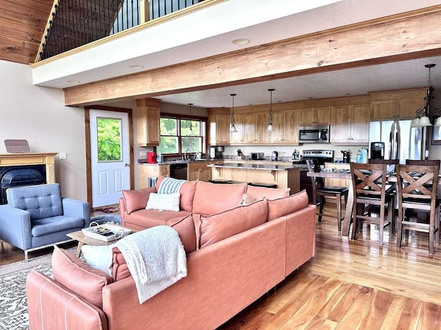 2522 Number 12 Rd, Newport City, VT 05857 - living room with light wood-type flooring
