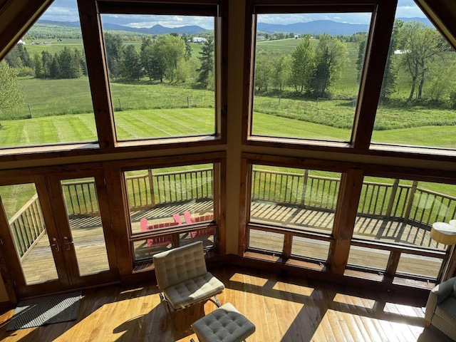 2522 Number 12 Rd, Newport City, VT 05857 - sunroom featuring hardwood / wood-style floors and healthy amount of natural light