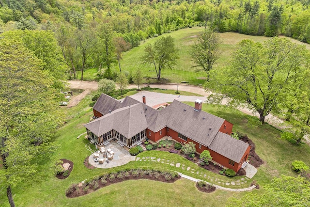 74 Bartlett Rd, Barnstead, NH 03225 - view of subject property featuring a heavily wooded area