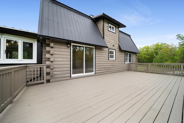 753 Sanborn Rd, Sanbornton, NH 03269 - view of wooden deck