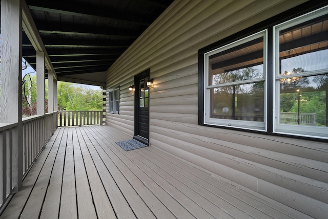 753 Sanborn Rd, Sanbornton, NH 03269 - view of porch