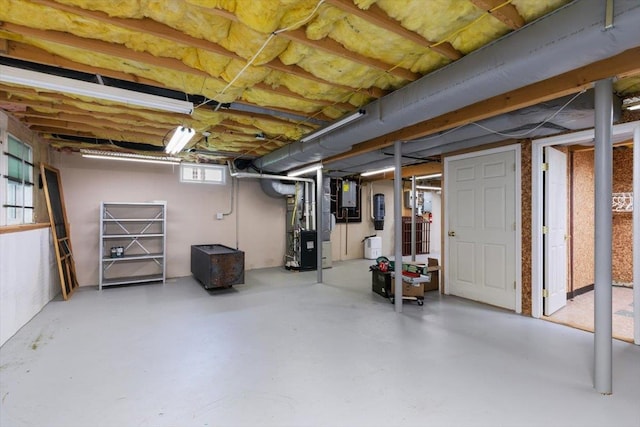 10 Hadleigh Rd, Windham, NH 03087 - below grade area with a central vacuum unit, heating unit, and electric panel