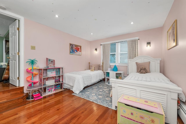 47 Foch St, Manchester, NH 03104 - bedroom featuring wood finished floors and recessed lighting