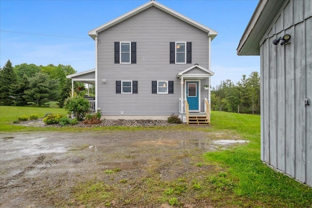 3352 Watertower Rd, Berkshire, VT 05450 - traditional home with a front yard