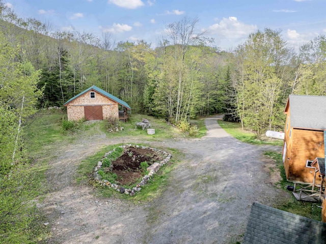 174 Sky View Rd, Stratford, NH 03590 - aerial view of a heavily wooded area