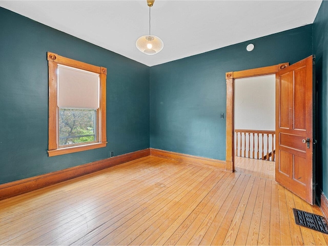 27 Ridge St, Montpelier, VT 05602 - unfurnished room with wood-type flooring and baseboards