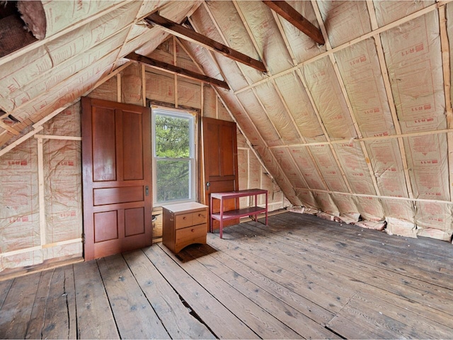 27 Ridge St, Montpelier, VT 05602 - view of unfinished attic