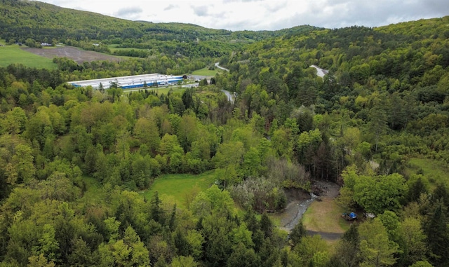 364 Spaulding Rd, Saint Johnsbury, VT 05819 - aerial overview of property's location with a forest