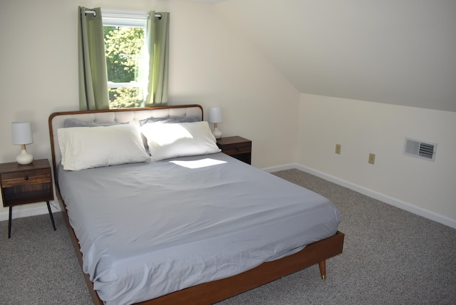 11 Creighton St, Newmarket, NH 03857 - bedroom featuring carpet, vaulted ceiling, and baseboards