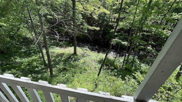 564 66th Rte, Randolph, VT 05060 - balcony with a forest view