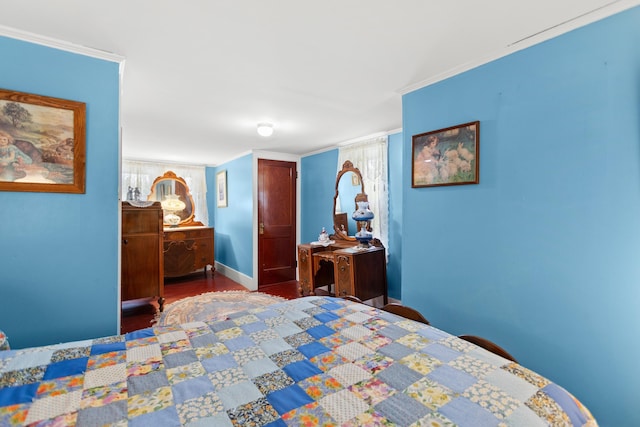 166 New Boston Rd, Goffstown, NH 03045 - bedroom with wood finished floors and baseboards