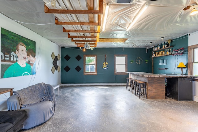 129 Indigo Hill Rd, Somersworth, NH 03878 - indoor bar featuring refrigerator