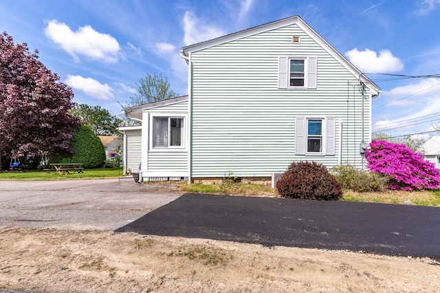 129 Indigo Hill Rd, Somersworth, NH 03878 - view of home's exterior with crawl space