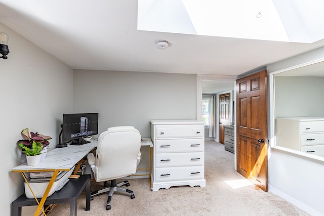 129 Indigo Hill Rd, Somersworth, NH 03878 - office area with light carpet and baseboards