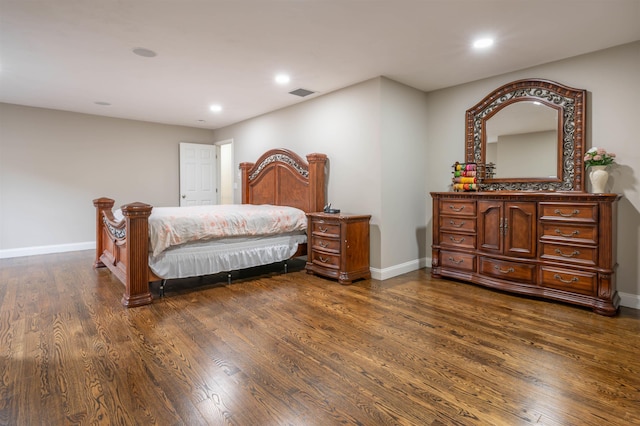 35 Northland Rd, Windham, NH 03087 - bedroom featuring recessed lighting, dark wood-type flooring, and baseboards