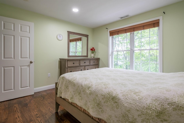 35 Northland Rd, Windham, NH 03087 - bedroom featuring baseboards, dark wood finished floors, and recessed lighting