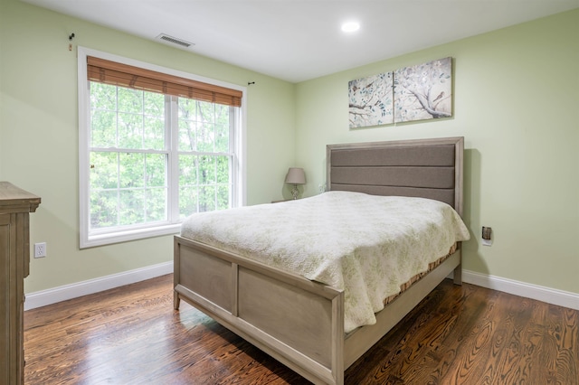 35 Northland Rd, Windham, NH 03087 - bedroom featuring baseboards, dark wood-style flooring, and recessed lighting