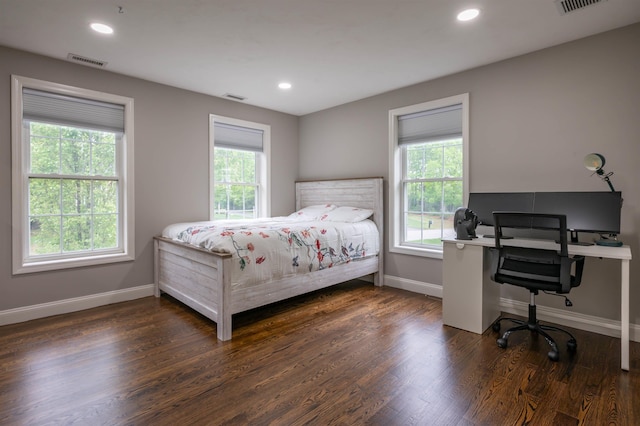 35 Northland Rd, Windham, NH 03087 - bedroom featuring wood finished floors, baseboards, a desk, and recessed lighting