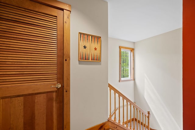 143 Bridge Rd Unit Vc331, Jay, VT 05859 - staircase featuring baseboards