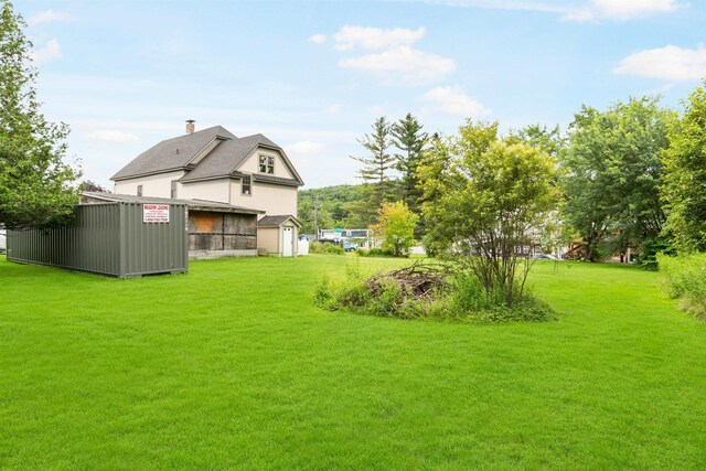 1165 Vt Route 253, Canaan, VT 05903 - view of grassy yard