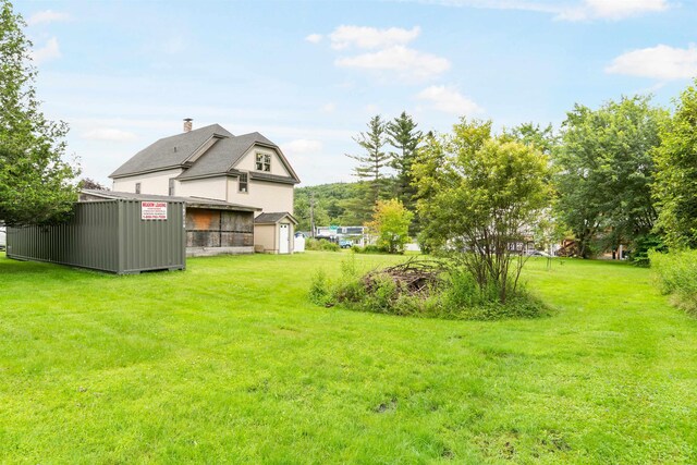 1165 Vt Route 253, Canaan, VT 05903 - view of grassy yard