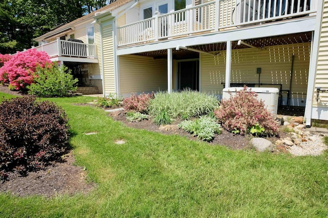 205 Mountain Rd, Concord, NH 03301 - rear view of property featuring a deck