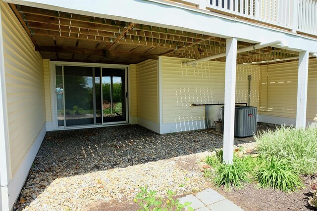 205 Mountain Rd, Concord, NH 03301 - view of patio / terrace with central air condition unit