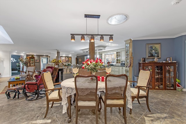 128 Fuller Dr, Canaan, VT 05903 - dining room with ornamental molding and baseboards