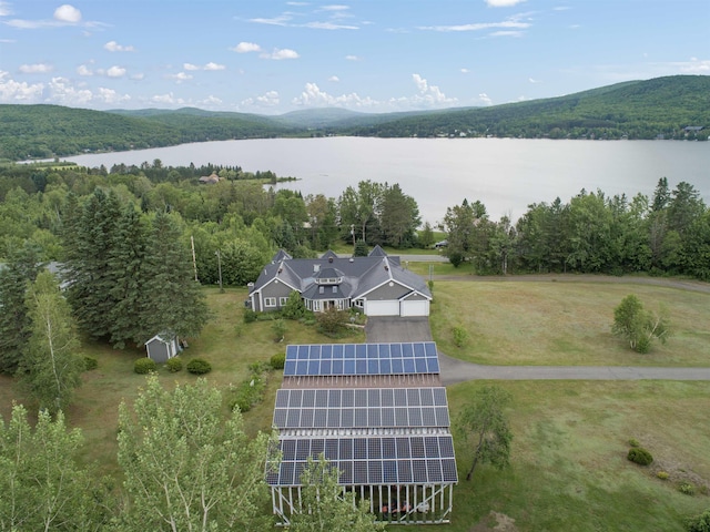 128 Fuller Dr, Canaan, VT 05903 - view of subject property with a large body of water and a heavily wooded area