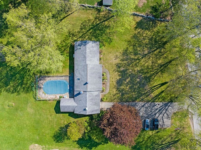 44 Weare Rd, Seabrook, NH 03874 - aerial view of a pool area