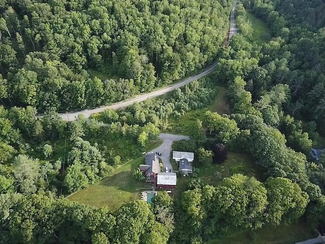 10 Wiswall Hill Rd, Newfane, VT 05345 - aerial view of property's location with a forest