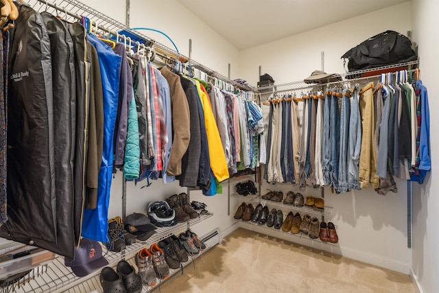 222 Park View Rd, Springfield, VT 05156 - spacious closet featuring carpet flooring