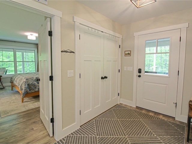 1585 Amidon Rd Unit 1, 2, 3, Montgomery, VT 05471 - foyer entrance featuring baseboards and wood finished floors