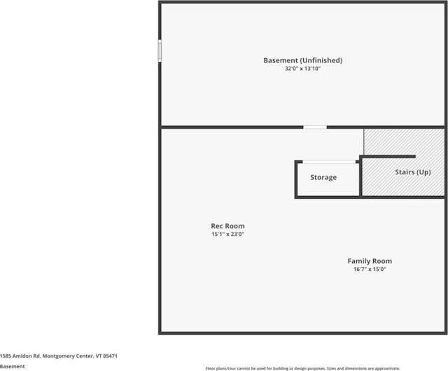1585 Amidon Rd Unit 1, 2, 3, Montgomery, VT 05471 - room layout