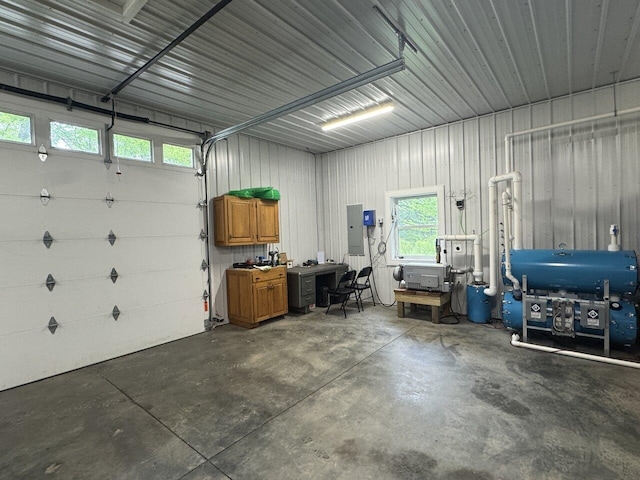 1585 Amidon Rd Unit 1, 2, 3, Montgomery, VT 05471 - garage featuring electric panel